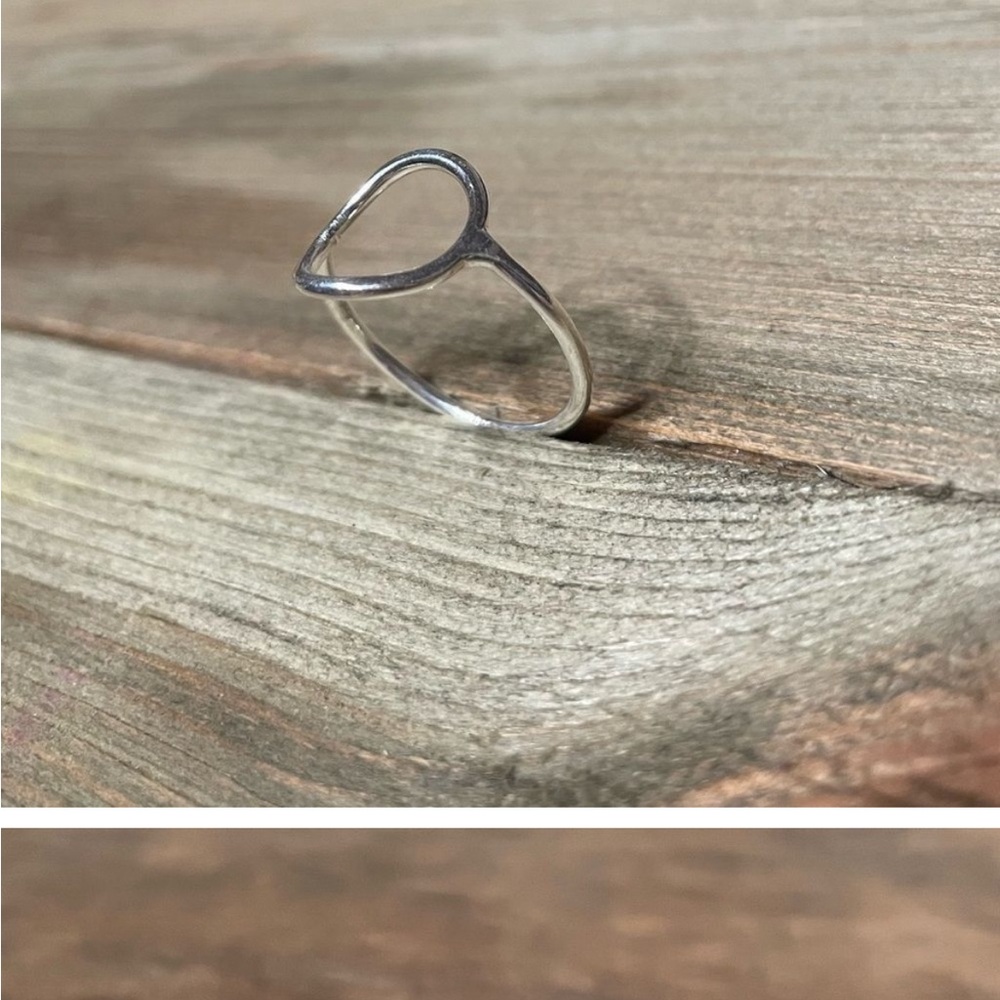 Made By Mary circle ring size 8 sterling silver